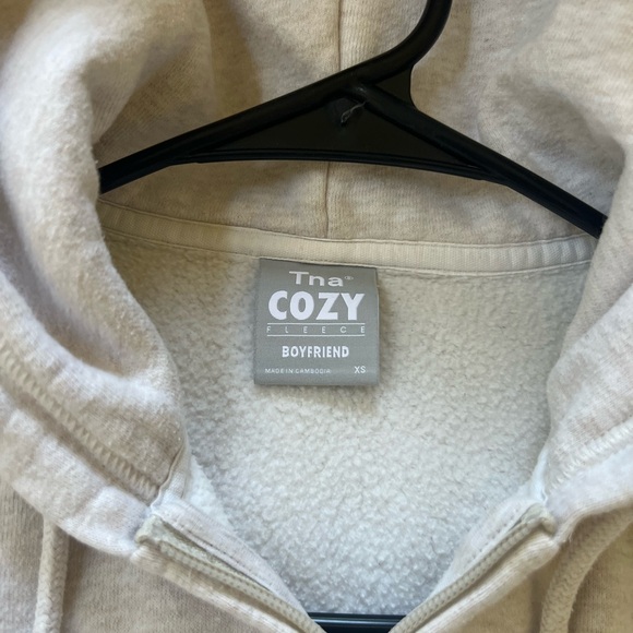 TNA Cream Full-Zip Hoodie - Picture 2 of 4